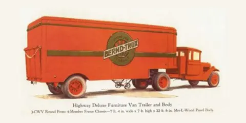 old truck of Bernd Moving and Storage